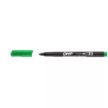 Alkoholos marker, OHP, 2-3 mm, B, ICO, zöld 1 db