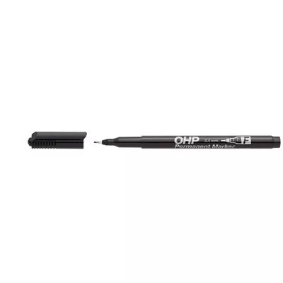 Alkoholos marker, OHP, 0,5 mm, F, ICO, fekete 1 db