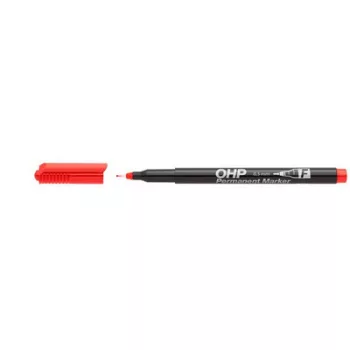 Alkoholos marker, OHP, 0,5 mm, F, ICO, piros 1 db