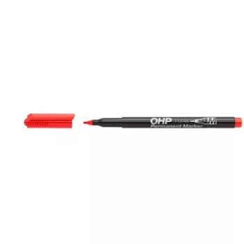 Alkoholos marker, OHP, 1-1,5 mm, M, ICO, piros 1 db