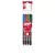 Alkoholos marker készlet, OHP, 1-1,5 mm, M, ICO, 4 különböző szín 4 db