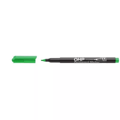 Alkoholos marker, OHP, 1-1,5 mm, M, ICO, zöld 1 db
