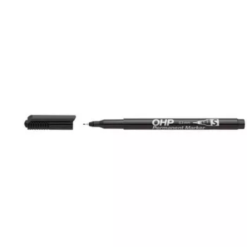 Alkoholos marker, OHP, 0,3 mm, S, ICO, fekete 1 db