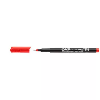 Alkoholos marker, OHP, 0,3 mm, S, ICO, piros 1 db