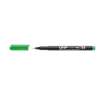 Alkoholos marker, OHP, 0,3 mm, S, ICO, zöld 1 db