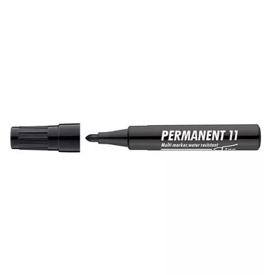 Alkoholos marker, 1-3 mm, kúpos, ICO "Permanent 11", fekete 1 db
