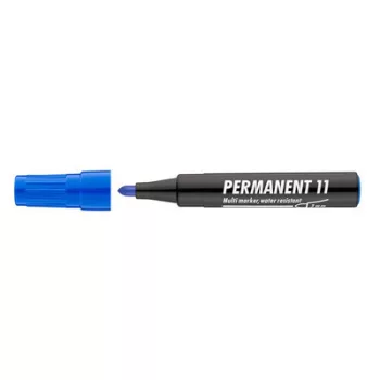   Alkoholos marker, 1-3 mm, kúpos, ICO "Permanent 11", kék 1 db