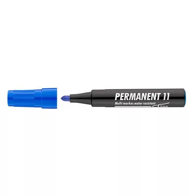 Alkoholos marker, 1-3 mm, kúpos, ICO "Permanent 11", kék 1 db