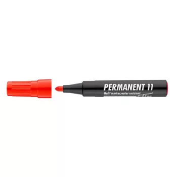   Alkoholos marker, 1-3 mm, kúpos, ICO "Permanent 11", piros 1 db