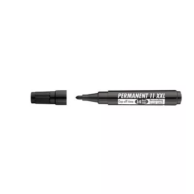 Alkoholos marker, 1-3 mm, kúpos, ICO "Permanent 11 XXL", fekete 1 db
