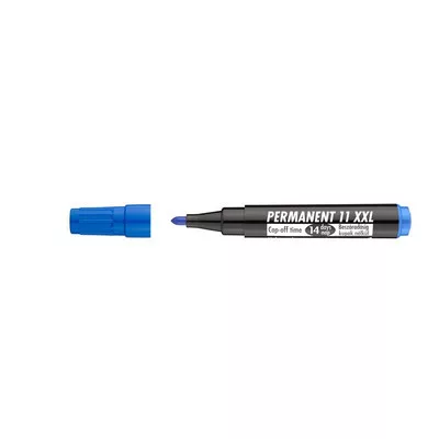 Alkoholos marker, 1-3 mm, kúpos, ICO "Permanent 11 XXL", kék 1 db
