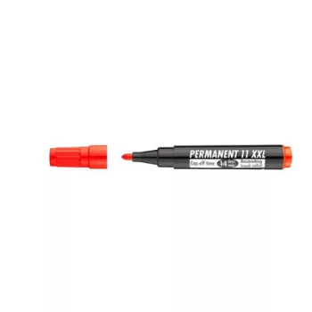   Alkoholos marker, 1-3 mm, kúpos, ICO "Permanent 11 XXL", piros 1 db