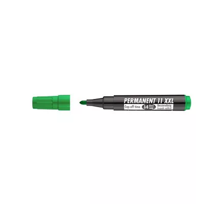 Alkoholos marker, 1-3 mm, kúpos, ICO "Permanent 11 XXL", zöld 1 db