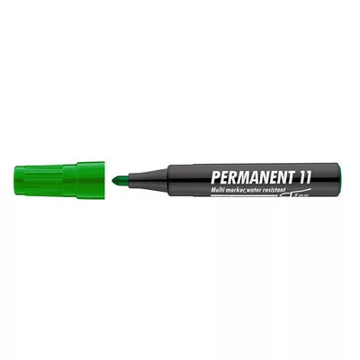 Alkoholos marker, 1-3 mm, kúpos, ICO "Permanent 11", zöld 1 db