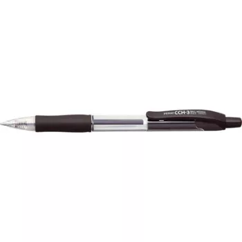   Golyóstoll, 0,7 mm, nyomógombos, PENAC "CCH-3", fekete 1 db