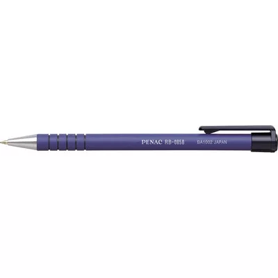 Golyóstoll, 0,7 mm, nyomógombos, PENAC "RB-085B", kék 1 db