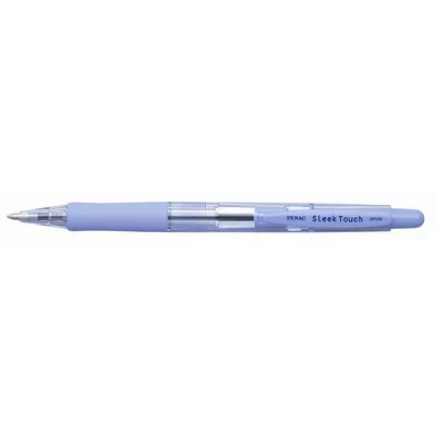 Golyóstoll, 0,7 mm, nyomógombos, PENAC "SleekTouch", kék 1 db