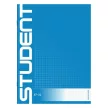 Füzet, tűzött, A4, kockás, 32 lap, ICO "Student", "87-32" 1 db