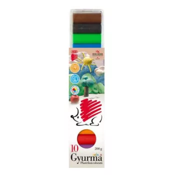 Gyurma, 200 g, ICO "Süni", színes 0,2 kg