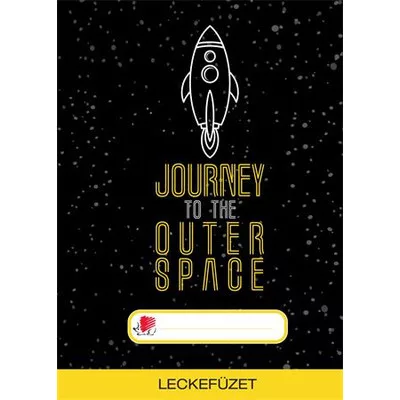 Füzet, tűzött, A5, lecke, 32 lap, ICO "Süni", astronaut 1 db