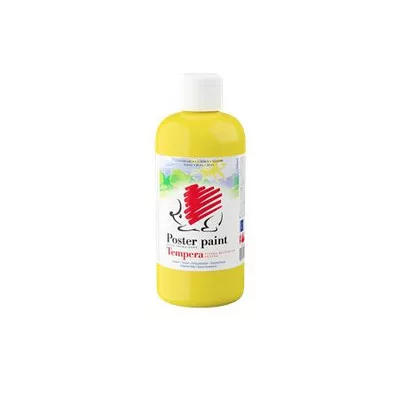 Tempera, 500 ml, ICO "Süni", sárga 0,5 liter
