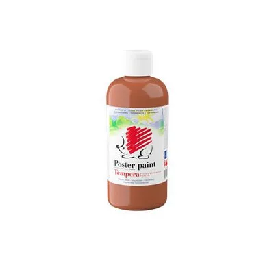 Tempera, 500 ml, ICO "Süni", sötétbarna 0,5 liter