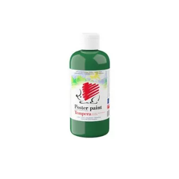   Tempera, 500 ml, ICO "Süni", sötétzöld 0,5 liter