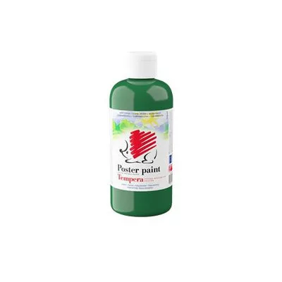 Tempera, 500 ml, ICO "Süni", sötétzöld 0,5 liter