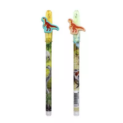 Tolóbetétes ceruza radírral display, HB, ICO "Bensia", dinoszaurusz 36 db
