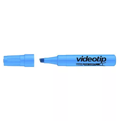 Szövegkiemelő, 1-4 mm, ICO "Videotip", kék 1 db