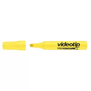   Szövegkiemelő, 1-4 mm, ICO "Videotip", sárga 1 db