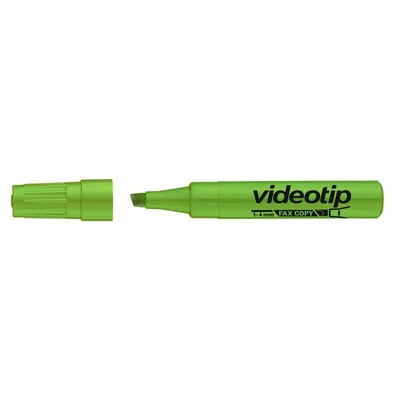 Szövegkiemelő, 1-4 mm, ICO "Videotip", zöld 1 db