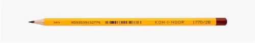 Grafitceruza, 2B, hatszögletű, KOH-I-NOOR "1770" 1 db
