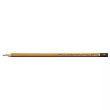   Grafitceruza, 3H, hatszögletű, KOH-I-NOOR "1500" 12 db