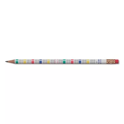 Grafitceruza radírral, HB, kerek, szorzótáblával, KOH-I-NOOR "1231" 12 db