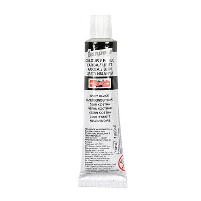 Tempera, KOH-I-NOOR, fekete 1,6E-2 liter