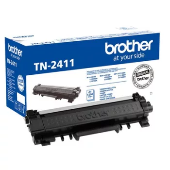   Brother TN-2411 eredeti fekete tonerkazetta, 1200 oldal, (tn2411)