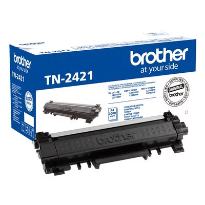 Brother TN-2421 eredeti fekete tonerkazetta, 3000 oldal, (tn2421)