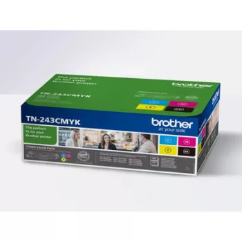   Brother TN-243CMYK (fekete-cián-magenta-sárga) eredeti tonercsomag, ~4000 oldal