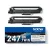 Brother TN-247BKTWIN eredeti tonercsomag (2x3000 oldal)