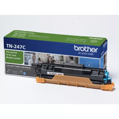 Brother TN-247C (cián) eredeti tonerkazetta, ~2300 oldal