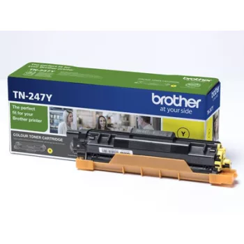 Brother TN-247Y (sárga) eredeti tonerkazetta, ~2300 oldal
