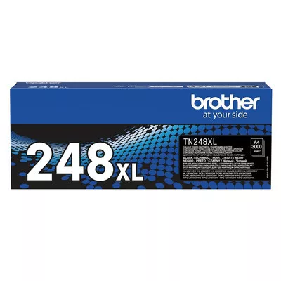 Brother TN-248XLBK FEKETE / BLACK EREDETI TONER ≈3000 oldal