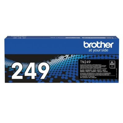 Brother TN-252BK toner (TN-249 BK nagy kapaciású toner támogatott változata kizárólag kiemelt Brother ügyfeleknek) (4500 OLDAL)