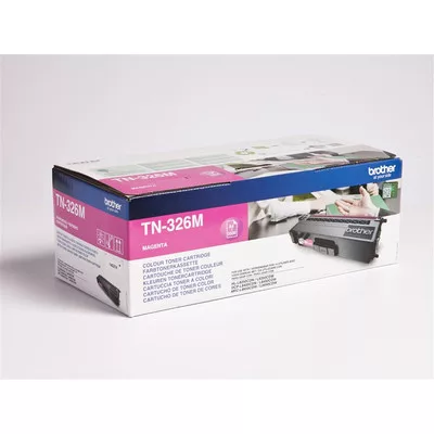 Brother TN-326 M (magenta) eredeti tonerkazetta (≈3500 oldal)