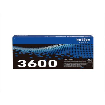   Brother TN-3600 FEKETE / BLACK EREDETI TONER ≈3000 oldal (tn3600)