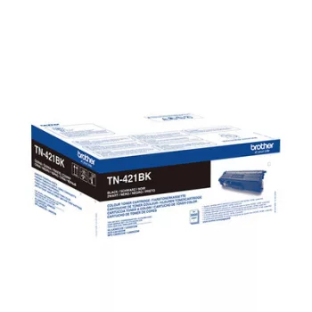 Brother TN-421BK eredeti fekete tonerkazetta, ~3000 oldal