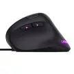 Egér, vezetékes, optikai, vertikális, gaming, LED, TRUST "GXT144 Rexx", fekete 1 db