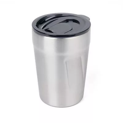 Termoszbögre, 300 ml, rozsdamentes acél, TROIKA "Cup-uccino", ezüst 1 db