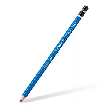 Grafitceruza, 9B, hatszögletű, STAEDTLER "Mars Lumograph 100" 1 db